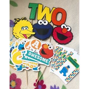 Sesame Street Party Decor